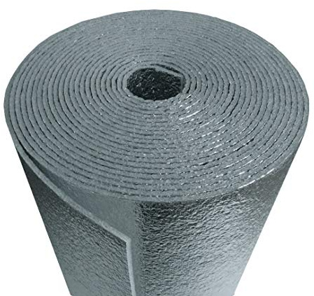 500 sqft of 1/4 inch Solid NASA Tech Heavy Duty Platinum Reflective Foam Core Reflective Insulation Barrier Attic Foil