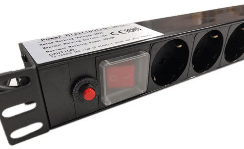 CABLEPELADO - Regleta Eléctrica de Enchufes Múltiples | Alargador con Tomas de Corriente | Multipuerto para Hogar, Oficina y Bricolaje (con Protección)