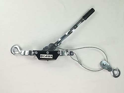 Cabrestante Winch Torno Manual de Palanca 2 toneladas Doble Engranaje Doble trinquete