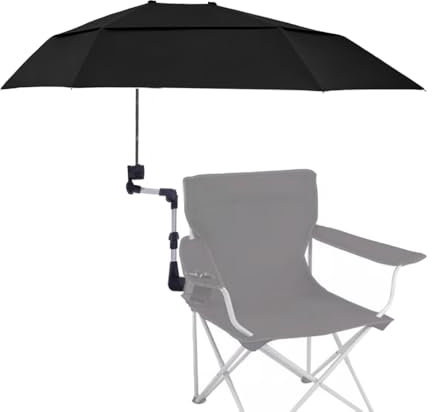 Nakazawa Pram Umbrella,Pram Parasol,Portable Umbrella for Sports & Outdoors - Secure Clamp,360-Degree Swivel Adjustable Position for Maximum Sun Protection,Snoozeshade