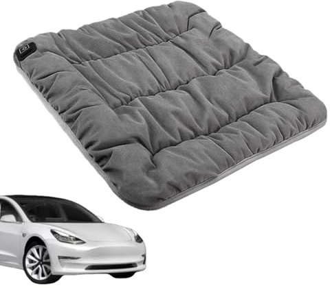 Hiemible Almohadilla Calefactada Para Asiento | Cojín De Asiento Calefactado Por USB | Almohadilla Térmica Transpirable | Para Picnic Viaje Silla De Ruedas Coche Oficina Camping