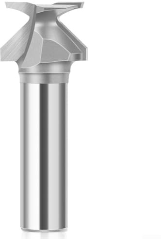 Yuanpgky R10 Router Bit for Woodworking with 1/2 Inch and 12mm Shank, Bending Cutter for Smooth Curves in Furniture and Artistic Wood Projects(A)