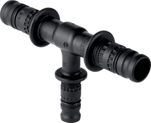 Geberit 623.318.00.5 Mepla Reducerad Press Tee Fitting 20-26-20, Grå