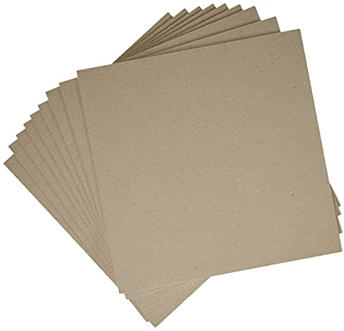 Anita y Su Mundo Básicos Scrap - Pack 25 cartones, gris, 12 x 12