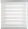 Doppelrollo Premium mit Galerie und Aluminium-Kettenzug Höchste Qualität, Rollos für Fenster mit Bohren Fenster rollos für innen STORESDECO Duo Rollo Weiß Premium 100x250 cm (BxH)