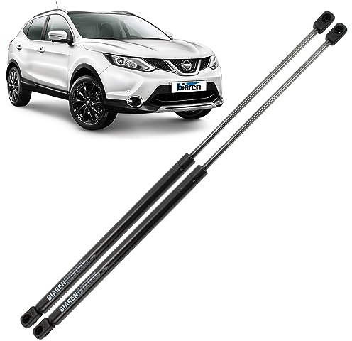 BIAREN 2 amortiguadores de gas para portón trasero del maletero para Nissan Qashqai J11 2013-2019, sistema de soporte de elevación 425 (N) 530 mm 90450-4EA0A 90450-4EA1A