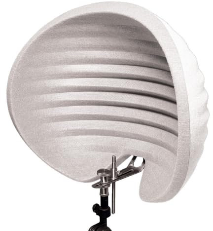 Aston Microphones Halo Ghost Portable Microphone Reflection Filter - White