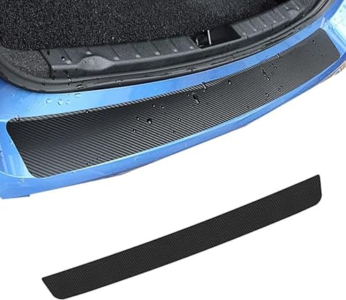 ONEMAJI Protezione Bagagliaio per Fiat Panda 169 2003-2012, Protezione Paraurti Posteriore Bordo Carico Battitacco Protezione Soglia Bagagliaio