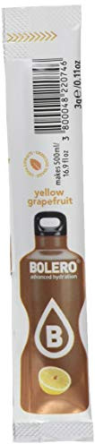 Bolero Poudre Sticks Yellow Grapefruit 12 x 3 g