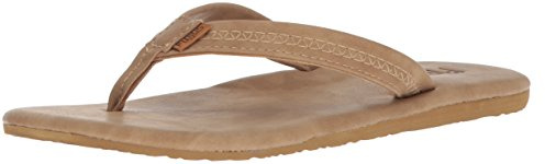 FLOJOS Women's Claire Flip-Flop, Tan, 8 M US