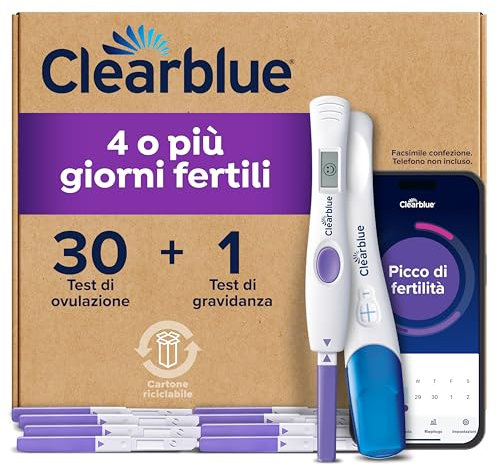 Clearblue Advanced Digital Ovulation & Pregnancy Test, Double Your Chances of Getting Pregnant. 30 Advanced Digital Ovulation Tests & 1 Rapid Detection Pregnancy Test, Try The Free Cycle Tracking App