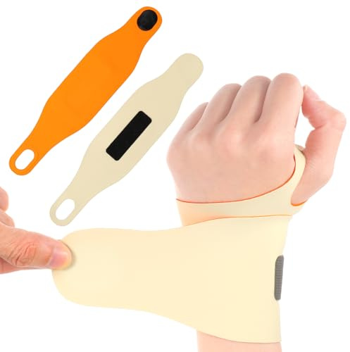 Aphumedc 2 stycken handledsstöd sport justerbar handled bandage handbandage höger senskidinflammation bandage handledsbandage vänster för sport fitness höger vänster