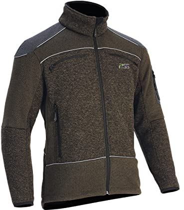 PSS Faserstrickjacke X-treme Arctic Grün meliert Größe L