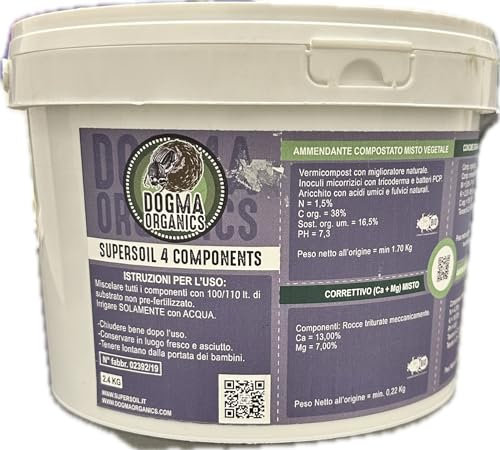 Supersoil 4 componenti 2.4kg | Dogma Organics