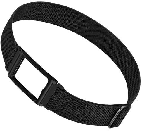Hexasider Pulsera deportiva compatible con Amazfit Helio Strap, banda de bíceps de nailon con carcasa para Zepp Amazfit Helio, accesorios de tobillo, pulsera de repuesto para hombre y mujer, Nailon