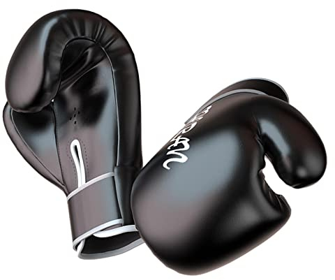 KESOTO Guantes de Boxeo Infantiles Guantes Entrenamiento Artes Marciales Saco Impacto Transpirables Material PU Adecuados para Niños Práctica de Boxeo Artes