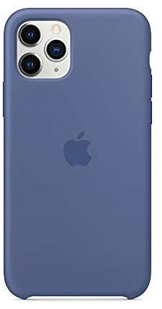 Apple Silicone Case (for iPhone 11 Pro) - Linen Blue