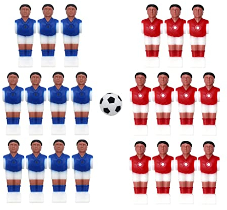 Perfeclan 22 Harz Tischkicker Fußball Tischplatte Fußballspieler Modell Turnier Spiel Indoor Entertainment ACCS, Stil 1