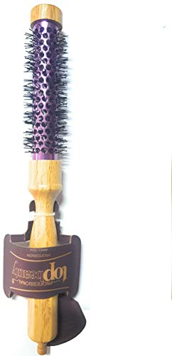 OUTLETISSIMO® Spazzola per Capelli Top Beauty Rotonda a Rullo, spazzola per arricciare, definire tutti i tipi di capelli.