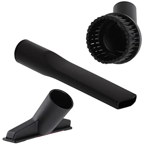 UTIZ Black (35mm Diameter) 3-Piece Mini Tool Nozzle Kit For Shark Powered Lift-Away Upright Vacuum Hoover Cleaners