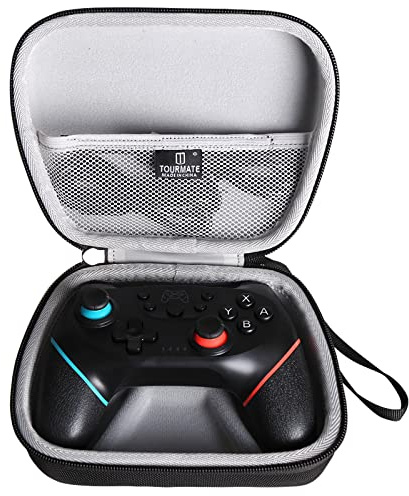 Tourmate Hard Controller Case Compatible for Switch Wireless Pro Controller, Travel Protective Carrying Storage Bag
