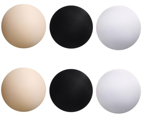 PACKOVE 6 Pares Insertos de almohadillas para el pecho push up bra sujetadores sin tirantes sujetador con relleno accesorios intimos sujetadores deportivos bien forros de sujetador esponja