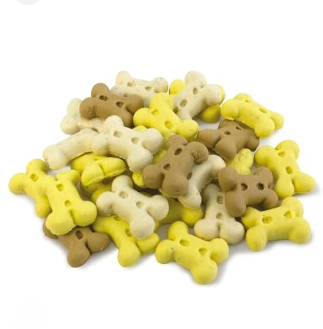 Dei NATURE Galletas para perros, mini oxicinos de vainilla, paquete de 3,2 kg, calidad premium, aperitivos para perros - Premio para perros