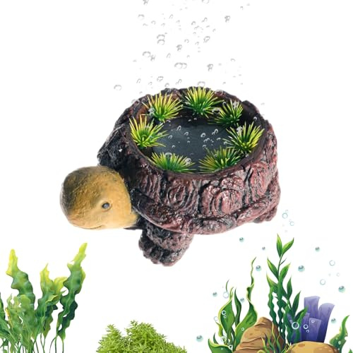 Generico Piedra porosa para Acuario – Pequeña Piedra Decorativa de Resina para Efecto Burbujas | Aireador Decorativo para Paisaje Submarino | para estanques, Uso doméstico y Oficina