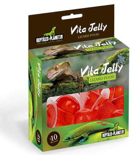 Vita Jelly Red Fruit Lizard, Paket Om 10