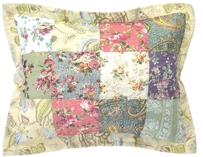 Greenland Home Fashions Blooming Prairie Standard Sham, Multicolor
