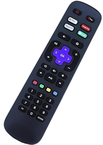 TV Remote Control for Hisense Roku R43B7120UK R50B7120UK R55B7120UK R65B7120UK B7120, pre-programmed for hisense roku tv remote control