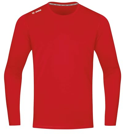 JAKO Herren Longsleeve Run 2.0, Sportrot, S