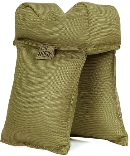 OneTigris Pre-Filled Shooting Rest Bag - Tactical Front & Rear Shooting Sand Bags, Portable Gun Range Bags Bench & Window Rest Support for Shooting Range, Hunting, Photography
