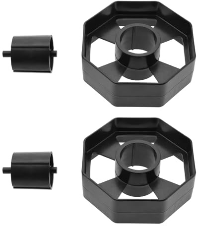 LT Easiyl Klebebandspender, 75 mm Durchmesser, 2 Sets, Schwarz, Kunststoff, Manuell, TAPE_LABEL_DISPENSER, 709-BI