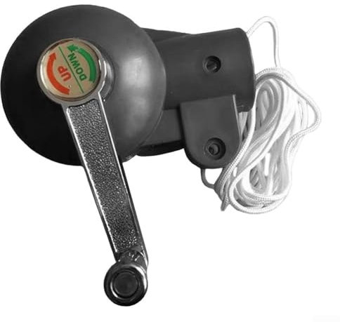 Manivelle de rechange pour parasol de terrasse, mécanisme de manivelle robuste pour parasol d'extérieur pour terrasses et patios