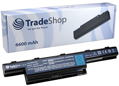 Hochleistungs Li-Ion Laptop Akku 6600mAh für Packard Bell EasyNote TS13 TS44 TSX66 LS-11 LS-13 NS-11 NS-44 NS-85 TS-11 TS-13 TS-44 TSX-66 TK-85 TK-87 NM85 NM86 NM87 NM88 NM89 NM98 NM-85