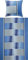 Erwin Müller Bettwäsche, Bettgarnitur Single-Jersey blau Größe 80x80 cm / 135x200 cm - anschmiegsame Qualität, bügelfrei, pflegeleicht, mit praktischem Reißverschluss (weitere Größen)