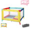 Lorelli Reiselaufstall PLAY, Laufstall klappbar mit Spieldecke, Tragetasche, Farbe:bunt