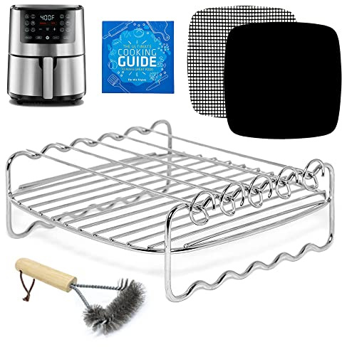 INFRAOVENS Air Fryer Skewer Rack Compatible with Cosori TurboBlaze 6 qt