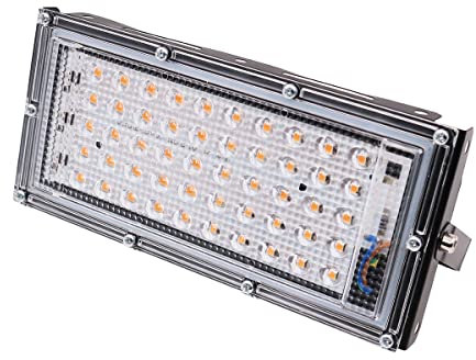 NUZAMAS 50W Grow Lamp LED Plant Lamp Full Spectrum LED Grow Light for Indoor Plants Seeding Vegetable Stadium and Flower Plants Growing Lamp