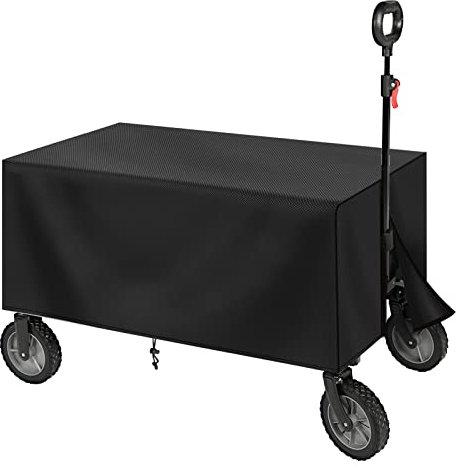 tonhui Cover for Folding Garden Trolley , Festival Trolley, Folding Wagon Cart, Pull Along Trolley on Wheels Water Proof Cover