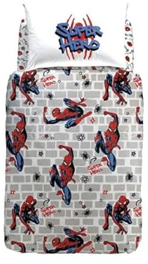 Marvel - Completo-copripiumino Spider man Wall Ragazzo Singolo
