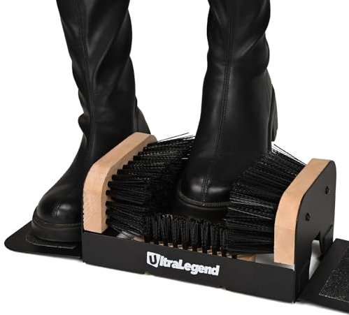 TonTool Boot Brush Scraper Outdoor - Boot Cleaner Brush Outdoor Heavy Duty - Heavy Duty Boot Scrubber