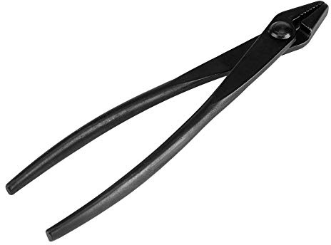 DUIMIMI Bonsai-tång i manganstål 200 mm med rundad ände för säker användning, trädgårdsredskap för formning, bockning, barkborttagning av träd, ergonomiska handtag
