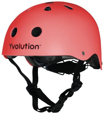 Yvolution Casco Pequeño para Niños y Niñas de 2 a 5 Años - Casco Infantil de Bicicleta y Patinadora… (Verde)