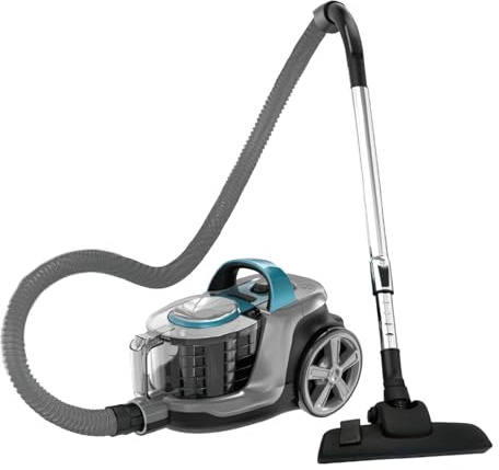 UEXEDO - Aspirador trineo de 1600 W, potente aspirador sin bolsa con tecnología ciclónica, ligera 7 kg, cable de 5 m para parquet, alfombras, baldosas verde)