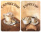 WENKO Herdabdeckplatte Universal Kaffee 2er Set