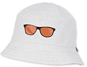 Sterntaler Unisex barn vändbar fiskarhatt glasögon barnhatt, blå, normal, blå