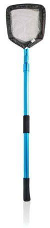 Swell Heavy Duty Pond Net - 3m Telescopic Handle & 40cm Catch Net for Pond Skimming & Debris Collection
