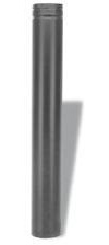 PelletVent Pro 3 Pellet Chimney Straight Black Pipe - 24